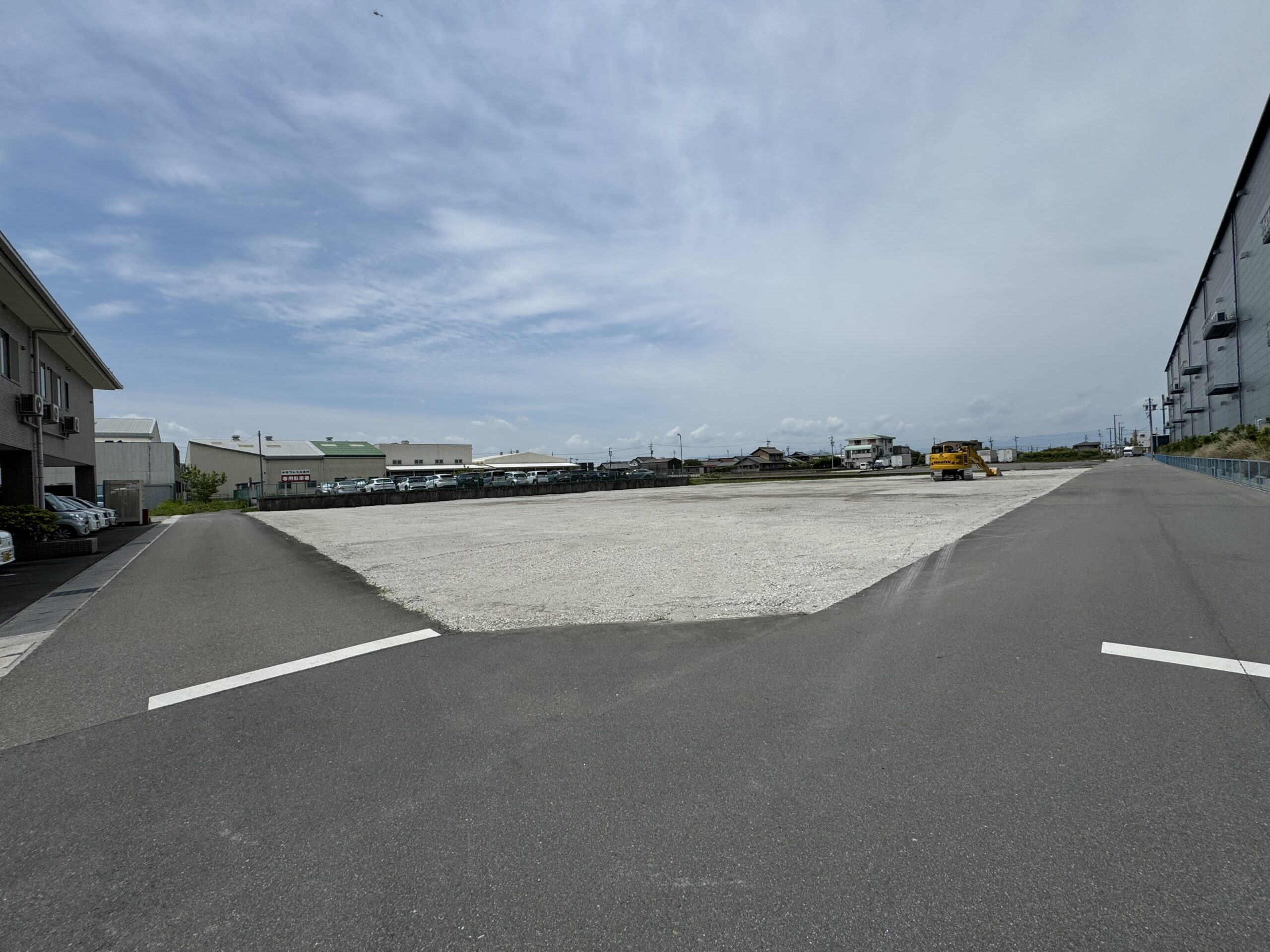 一宮市 約2,400㎡ 駐車場開発