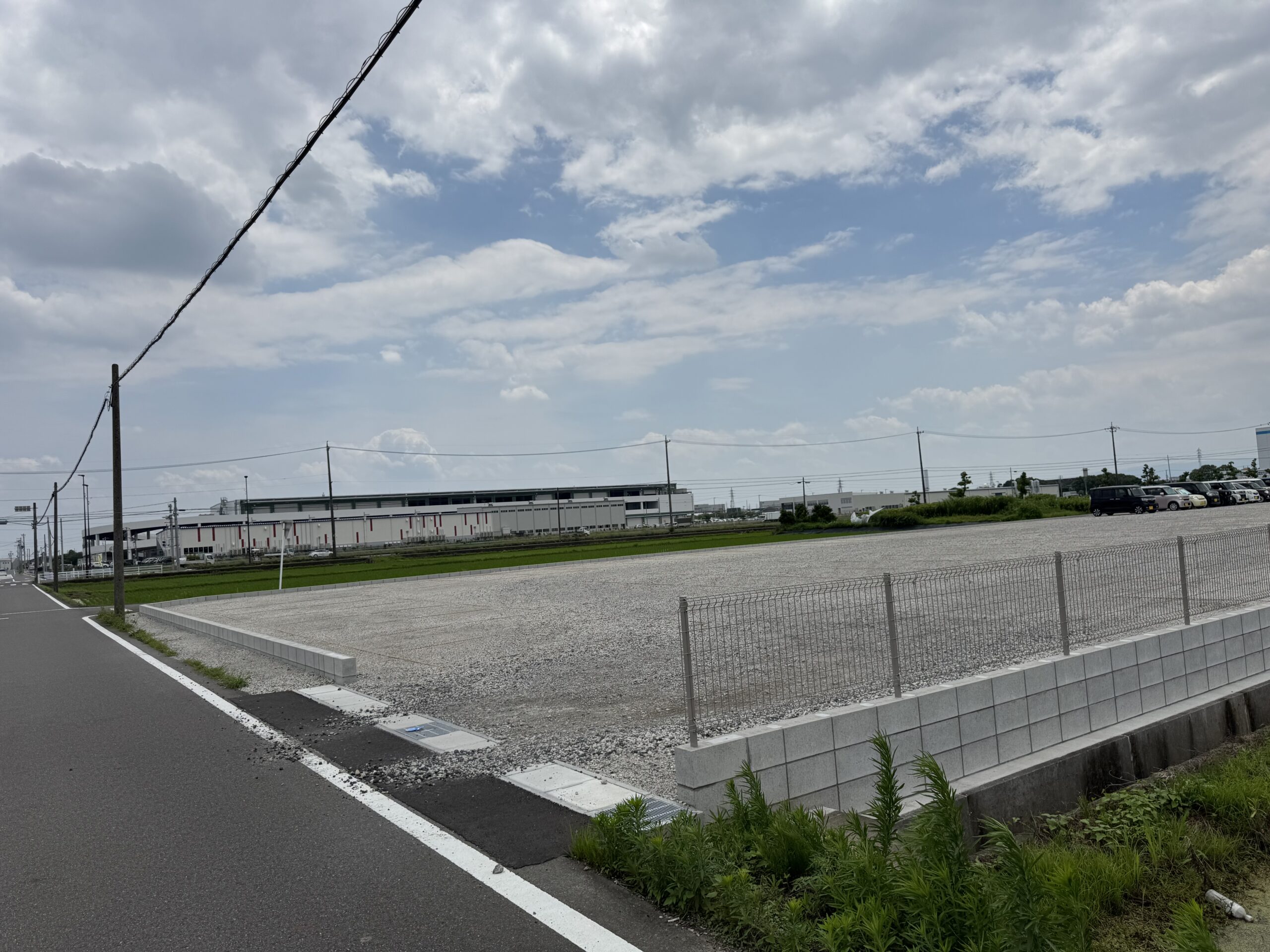岩倉市 約3,600㎡ 駐車場開発